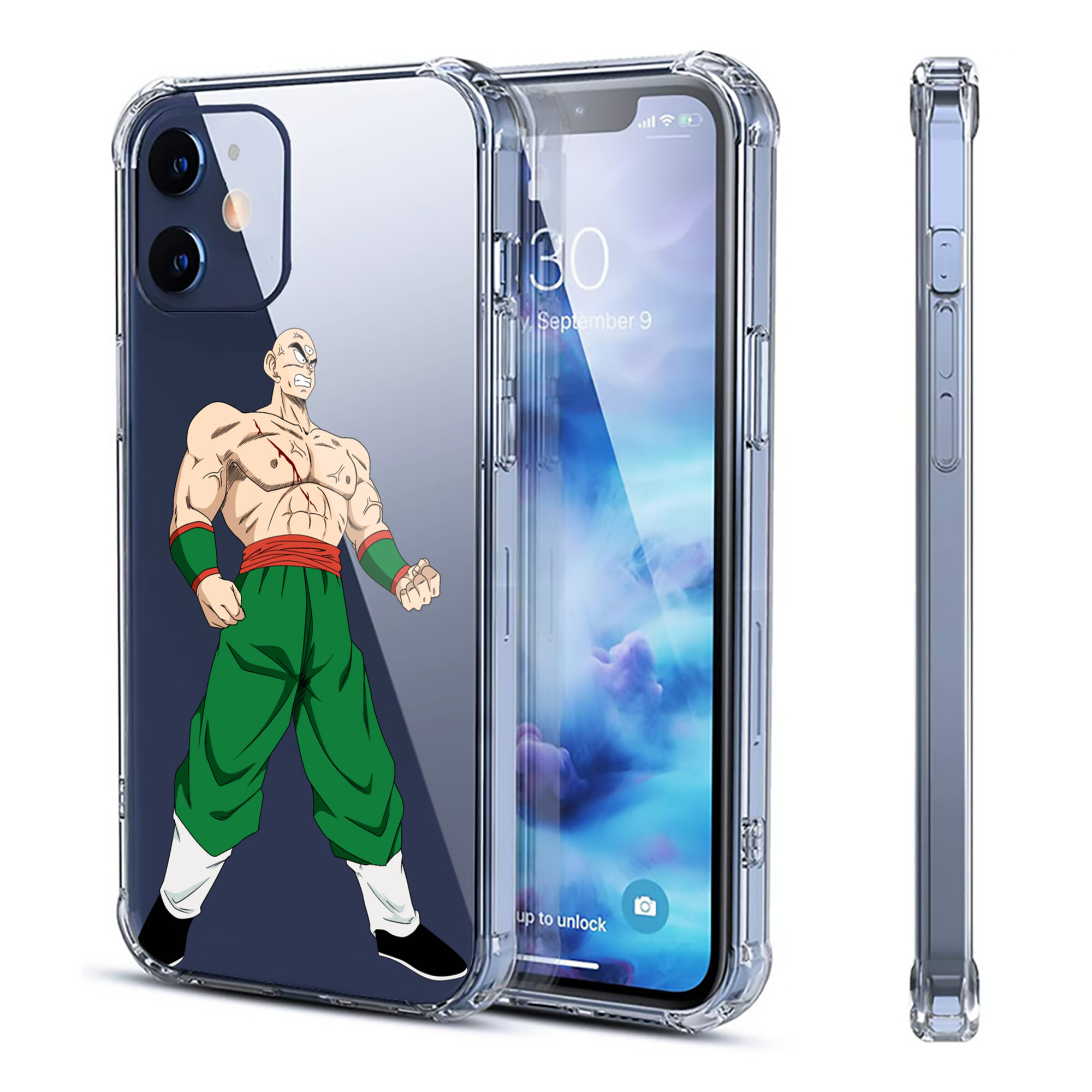 （画像用） ドラゴンボール DRAGON BALL 【iPhone 12シリーズ対応】透明スマホケース（クリアソフトケース）